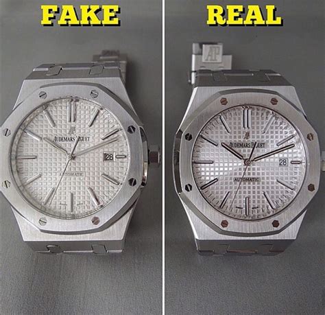 fake vs real audemars piguet royal oak|audemars piguet authenticity check.